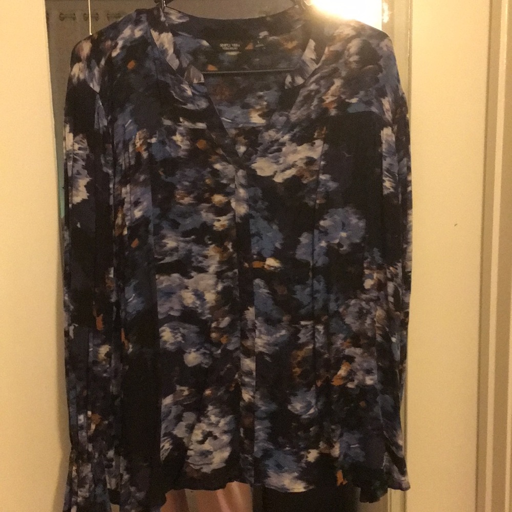 Vera wang button down petite